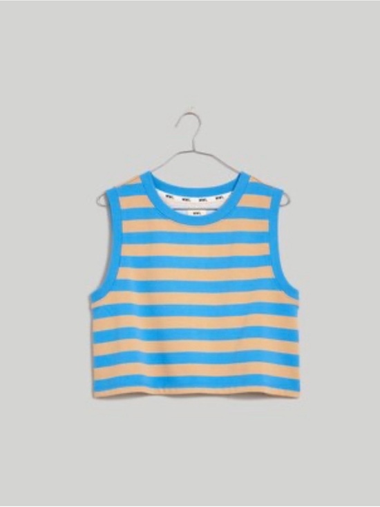 Madewell Tops - Madewell Terry Crop Tank Top